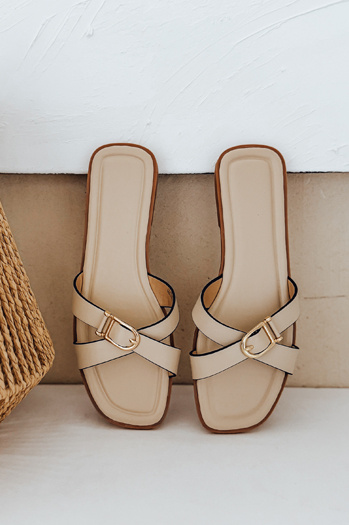 BELICCA női flip-flopok bézs Dstreet ZY0984