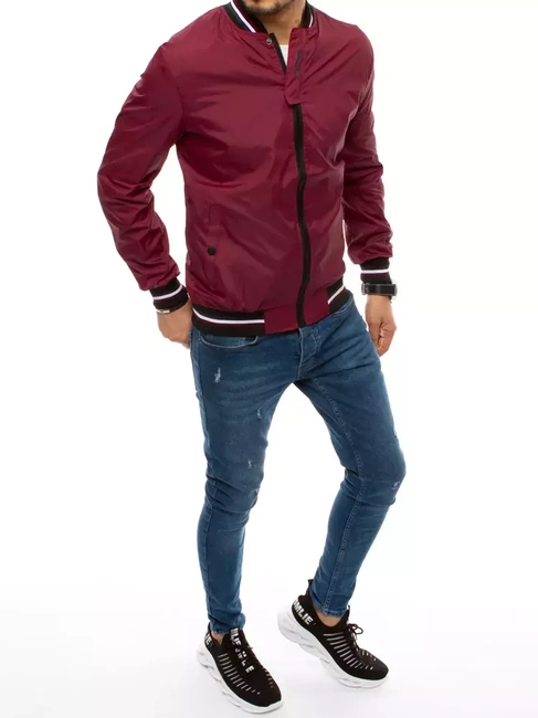 Claret átmeneti férfi dzseki Dstreet TX3681