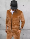 Férfi szabadidő pulóver Szín Camel DSTREET BX5539_1