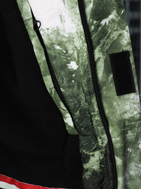 Férfi téli sí dzseki zöld Dstreet TX5126