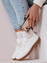 Női sportos PEARLSTEP fehér Dstreet sportcipő ZY0681