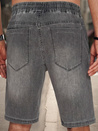Férfi denim look szürke rövidnadrág Dstreet SX2501