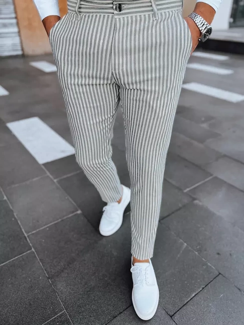 Férfi chino nadrág Szín Világoszürke DSTREET UX3984