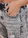 Női push up farmer lyukacsos szürke Dstreet UY2780 UY2780