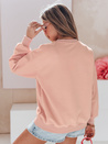 Női oversize pulóver szívekkel PINKNOTE rózsaszín Dstreet BY1500_4