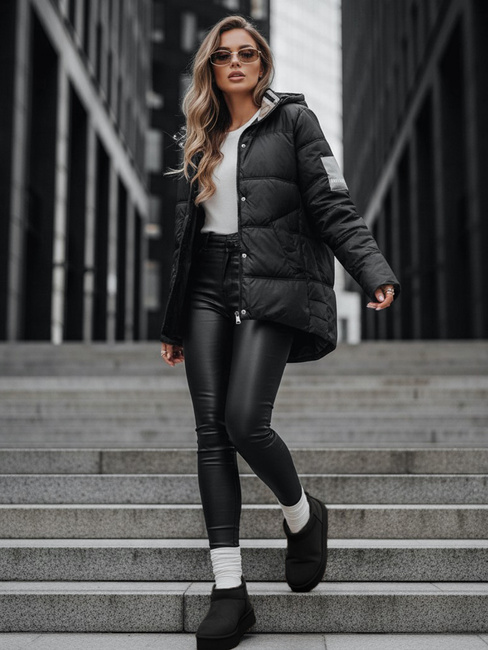 Női steppelt dzseki HIMES Szín Fekete DSTREET TY4245