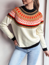 Női pulóver RUBY GLOW bézs Dstreet MY2378