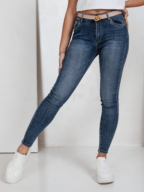 Női szűk farmer kék Dstreet UY2816 UY2816