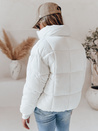 Női téli rövid, steppelt kabát VIBEGIRL fehér Dstreet TY4947