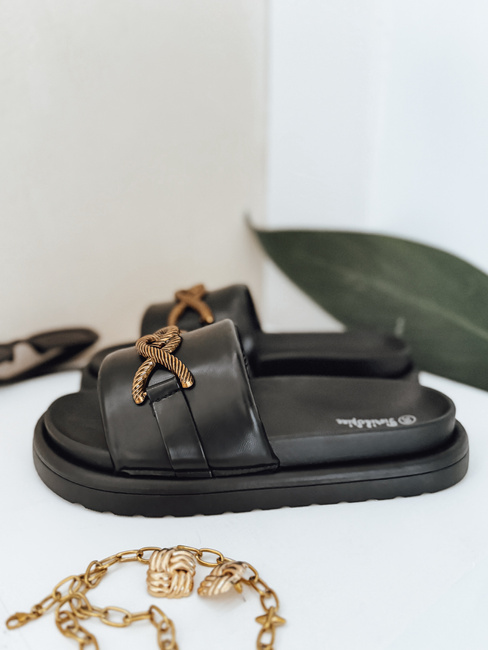BLACKKISS női flip-flopok fekete Dstreet ZY0994