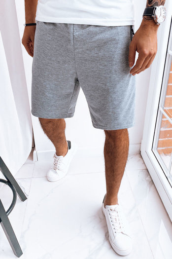 Férfi sport rövidnadrág Szín Világoszürke DSTREET SX2266