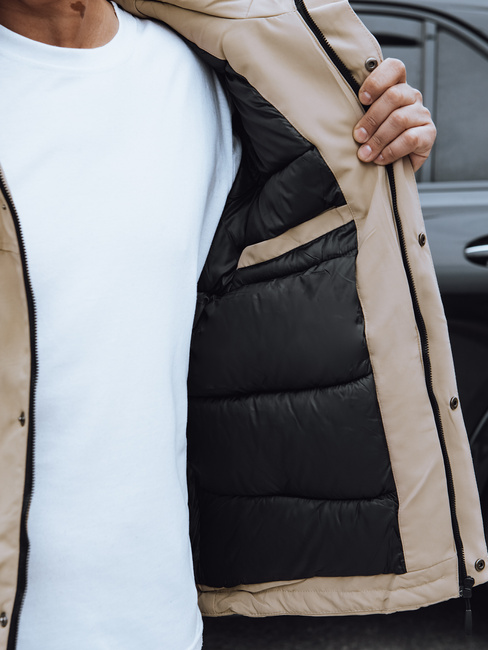 Kurtka zimowa męska morelowa Dstreet TX4776