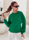 Női oversize pulóver CALIFORNIA DREAM Szín Zöld DSTREET BY1196