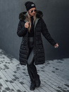 Női téli parka TRENDNEL megfordítható kapucnis zöld Dstreet TY4589