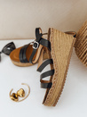 Női SUMMERUP szandál fekete Dstreet ZY0988 ZY0988