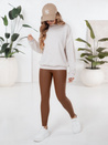 Női viaszos barna leggings Dstreet UY2725 UY2725