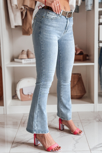 Női farmer nadrág övvel MODELISS kék Dstreet UY2480