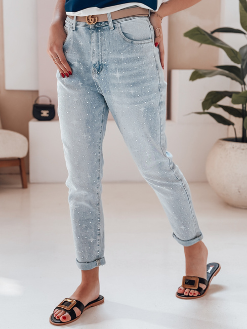 Női farmer nadrág JEWELSTAR kék Dstreet UY2444