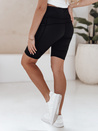 Női kerékpáros rövidnadrág SPORT LOVER fekete Dstreet SY0423