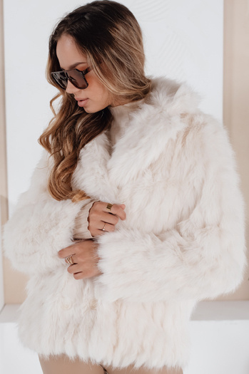 Futerko damskie krótkie białe Dstreet TY5168