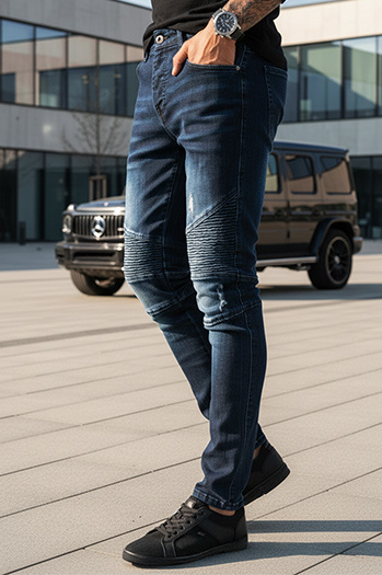 Férfi farmernadrág Szín Kék DSTREET UX3804