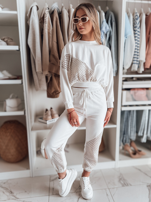 Női oversize pulóver ELEGRA ekrü Dstreet RY2795