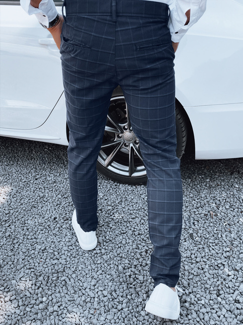 Spodnie męskie ciemnogranatowe Dstreet UX4391