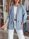 Női oversize dzseki SOFT LOVE tengerészkék Dstreet PY0131
