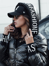 Kurtka przejściowa damska pikowana z kapturem FASHION CHIC czarna Dstreet TY4583