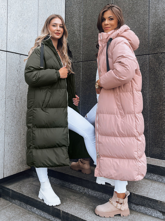 Női télikabát COZYSEASON zöld Dstreet TY3760 TY3760