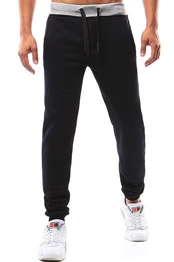 Férfi melegítőnadrág fekete színben UX2213