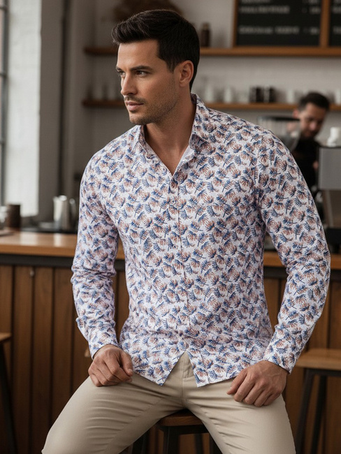 Férfi fehér ing Dstreet DX2466