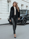 Női szőrmebunda GLAMFLUFFY rövid fekete Dstreet TY4985