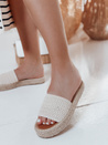 Női flip-flop PLAZENTA bézs Dstreet ZY0878 ZY0878_3