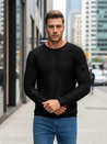 Férfi fekete pulóver Dstreet WX2312z