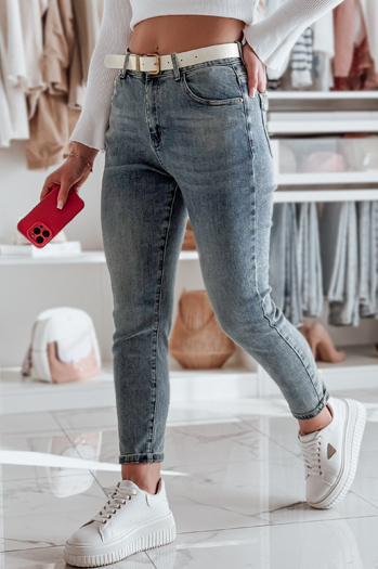 Női farmer nadrág Regular fit LOVANCIO kék Dstreet UY2456