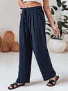 Női alkalmi széles szárú nadrág LOVETRIP navy blue Dstreet UY2636_2