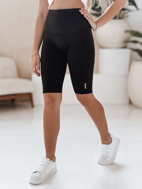 Női kerékpáros rövidnadrág SPORT MOVE fekete Dstreet SY0424