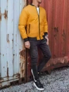 Camel férfi bomber dzseki Dstreet 3825_2