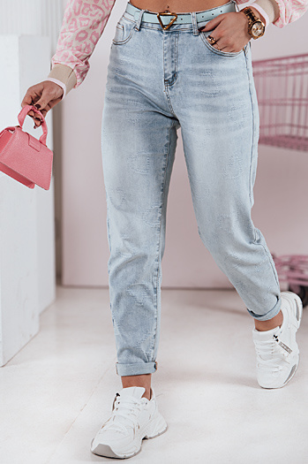 Női farmer mom fit nadrág LOVENOVA Dstreet UY2360 UY2360