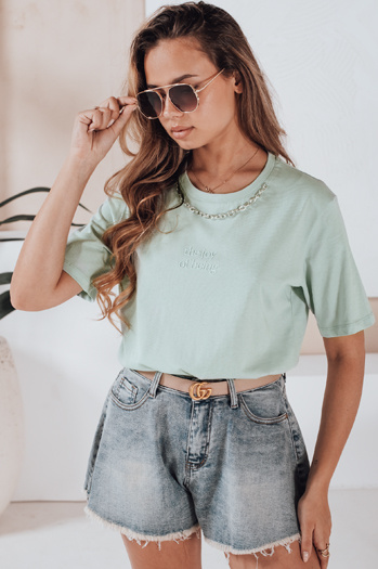 Női farmer rövidnadrág JEANSGLOW kék Dstreet SY0333