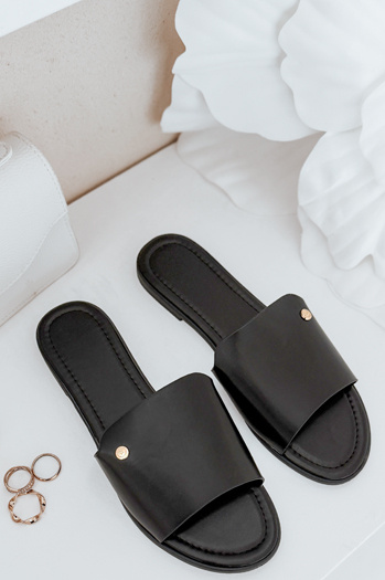 Női CHICBASE flip-flopok fekete Dstreet ZY0939