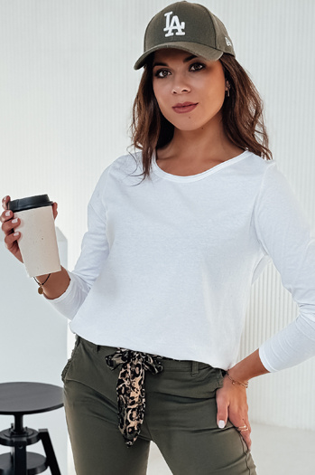 MINIMODA női egyméretű blúz medállal fehér Dstreet RY2679