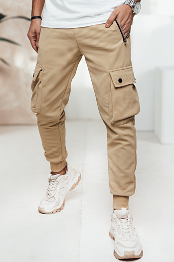 Férfi cargo nadrág bézs Dstreet UX4461 Dstreet UX4461