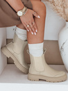 Női LUXIBOOTS platform csizma bézs Dstreet ZY0487 ZY0487