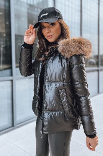 Női téli dzseki SPARKLE Szín Fekete DSTREET TY3953