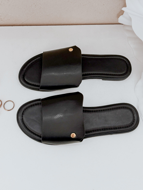 Női CHICBASE flip-flopok fekete Dstreet ZY0939