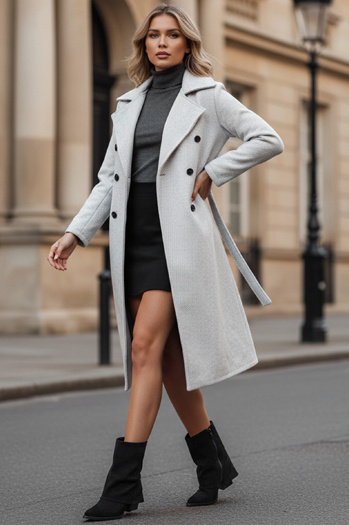 Női szarvasbőr csizma széles felsővel fekete Dstreet ZY1026 ZY1026