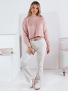 Női oversize pulóver BILLIS rózsaszín Dstreet MY2283