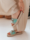 MISSWAVE női flip-flop zöld Dstreet ZY0949 ZY0949